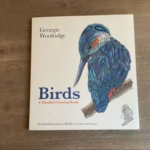 Adult Mindful Coloring Book Birds New